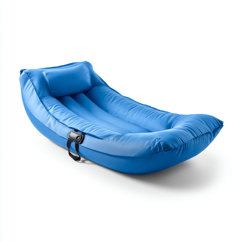 Qubixo Air Lounger - Electric Blue